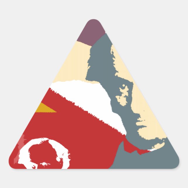 Adesivo Triangular Charles BAUDELAIRE (Frente)