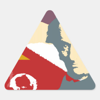Adesivo Triangular Charles BAUDELAIRE