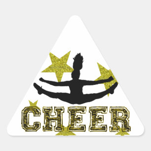 Adesivo Triangular Cheerleader