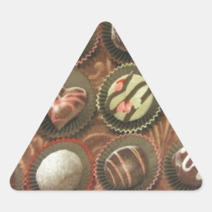 Adesivo Triangular Chocolates & Truffles