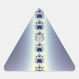 Adesivo Triangular Colar Roxo