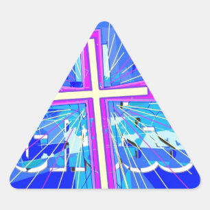 Adesivo Triangular como um raio…