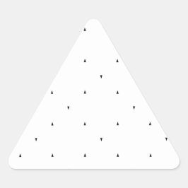 Adesivo Triangular Conjunto de Pastas com Padrão de Triângulo Minimal