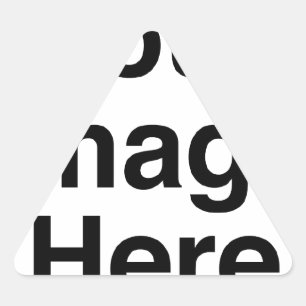 Adesivo Triangular Crie seu próprio produto personalizado