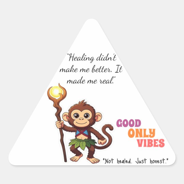 Adesivo Triangular Customizable Apparel Sticker (Frente)