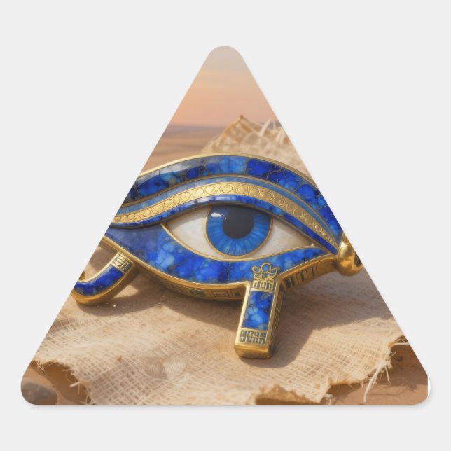 Adesivo Triangular Das Ägyptische Auge´9 (Frente)
