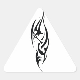Adesivo Triangular Desenho Inspirado na Arte de Tatuagem Tradicional