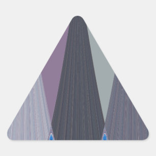 Adesivo Triangular Design de Eastaern Contemporâneo