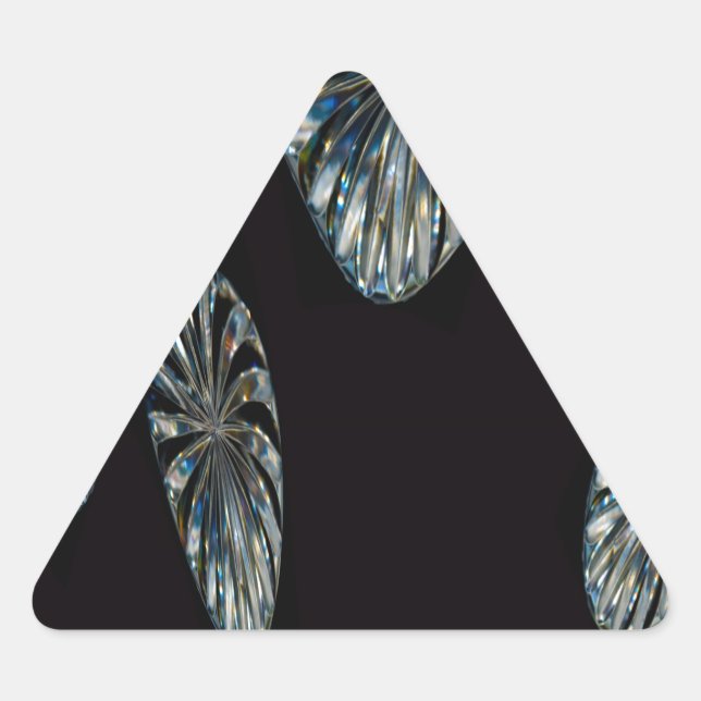 Adesivo Triangular Design irlandês - The Crystal Collection (Frente)