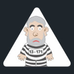 Adesivo Triangular Dezenas de produtos Pixuleco<br><div class="desc">Roupas,  bonés,  chaveiros,  azulejos,  relógios de parede e uma infinidade de produtos com a estampa do Pixuleco,  o boneco inflado do Lula.</div>