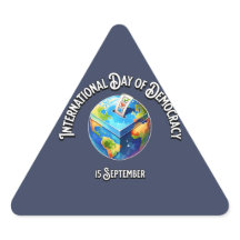 Dia Internacional da Democracia. 15 de setembro