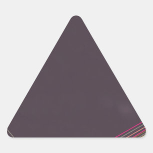 Adesivo Triangular em preto 0900 abstrato art