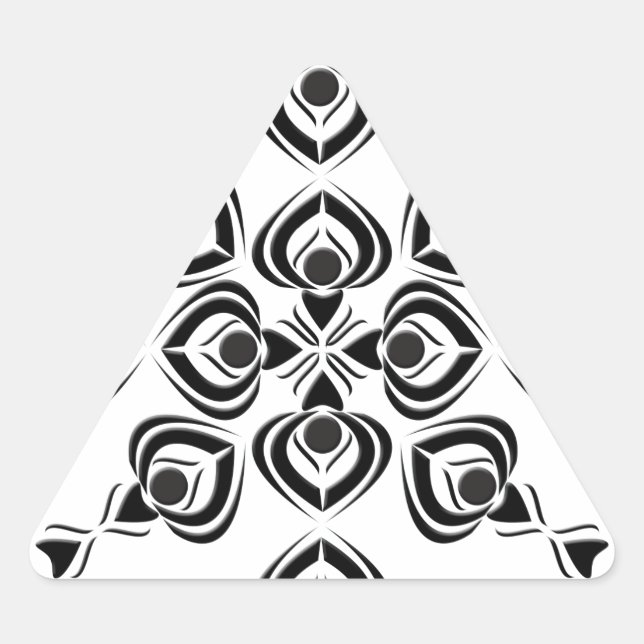 Adesivo Triangular Espadas (Frente)