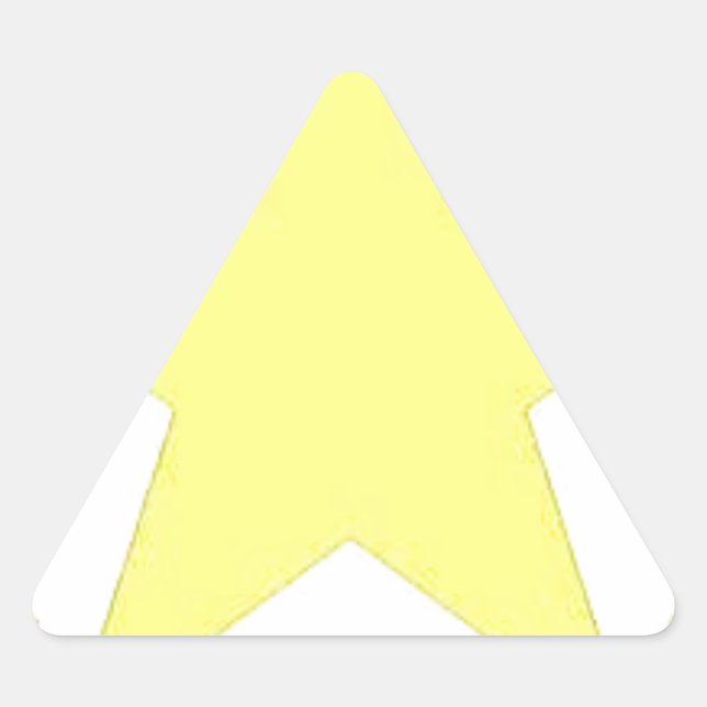 Adesivo Triangular estrela do exército (Frente)