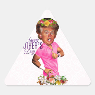 Adesivo Triangular feliz dia de as mães