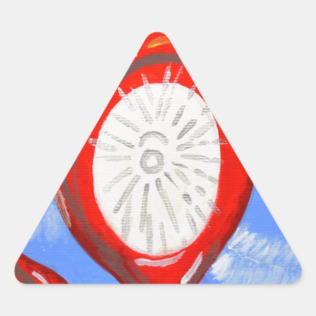 Adesivo Triangular Feliz Natal (Frente)