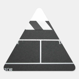 Adesivo Triangular Filme da válvula da ardósia do filme da ripa