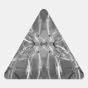 Adesivo Triangular Fio da lâmina contra nuvens escuras