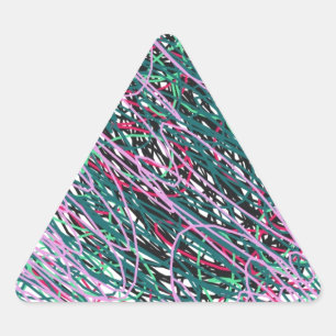 Adesivo Triangular Fios espânticos