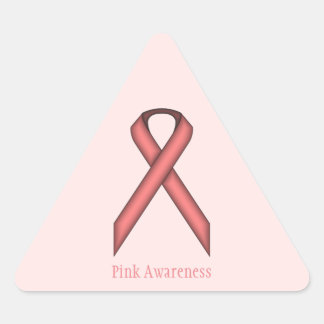Adesivo Triangular Fita Padrão Rosa de Kenneth Yoncich
