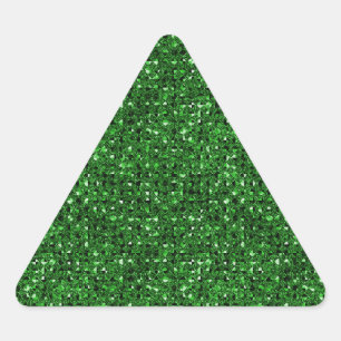Adesivo Triangular Folhas adesivas de triângulo de efeito de sequên