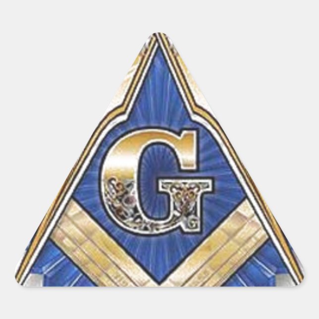 Adesivo Triangular Freemason (Frente)