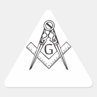 Adesivo Triangular freemasonry.ai