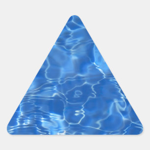 Adesivo Triangular fundo da água