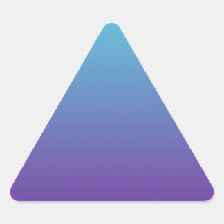 Adesivo Triangular Gradiente de Fundo Simples Turquesa Azul Roxo