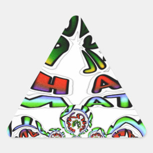 Adesivo Triangular Hakuna Matata Brasil Presente