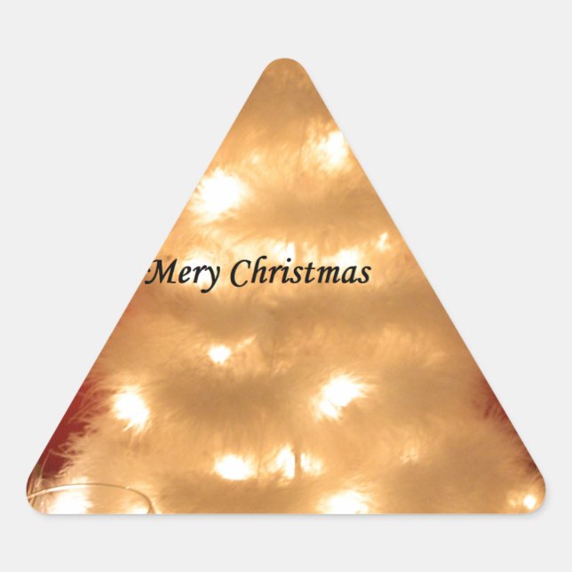 Adesivo Triangular Hakuna Matata Felry White Natal (Frente)