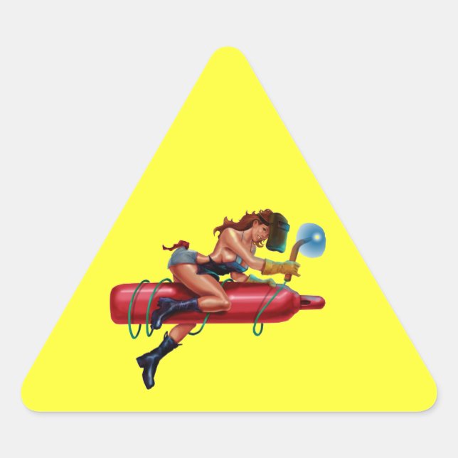 ADESIVO TRIANGULAR HARDHATZ (Frente)