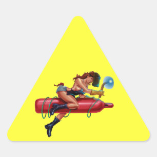 ADESIVO TRIANGULAR HARDHATZ