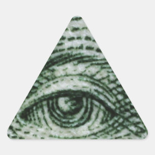 Adesivo Triangular illuminati