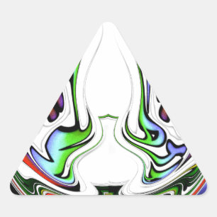 Adesivo Triangular Incrível Impressão de Arte do Corredor de Hakuna M