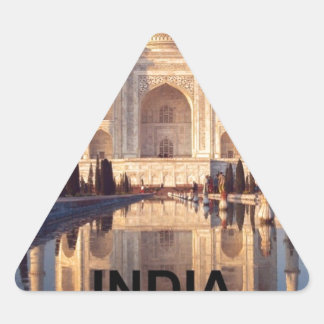 Adesivo Triangular Índia Taj-mahal angie