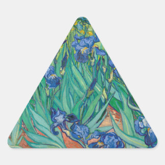 Adesivo Triangular Íris por Vincent van Gogh