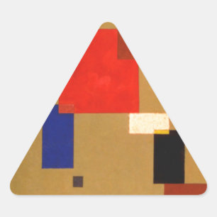 Adesivo Triangular Kandinsky Treze Retângulos Abstrato Painting