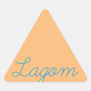 Adesivo Triangular Lagom Sweden