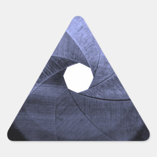 Adesivo Triangular lâminas da abertura de lente