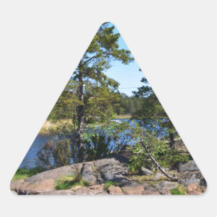 Adesivo Triangular Landskap sueco