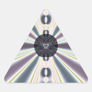 Adesivo Triangular Luzes de Diamante