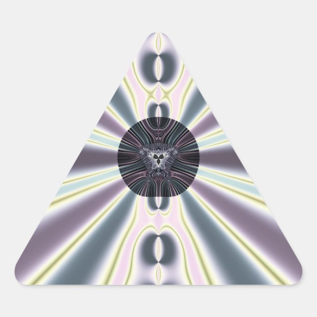 Adesivo Triangular Luzes de Diamante (Frente)
