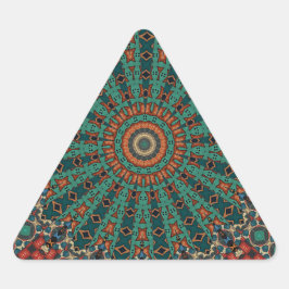 Adesivo Triangular  Mandala Decorativa 