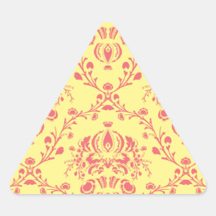 Adesivo Triangular Manteiga e framboesa