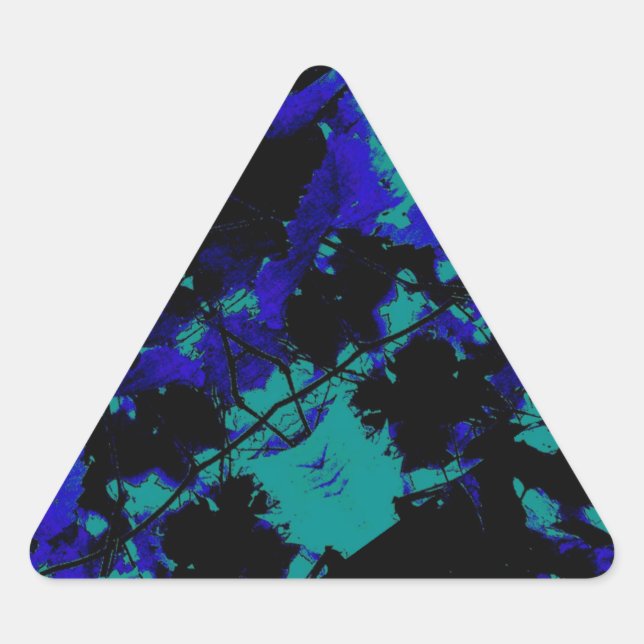 Adesivo Triangular Matéria Aquática (Frente)