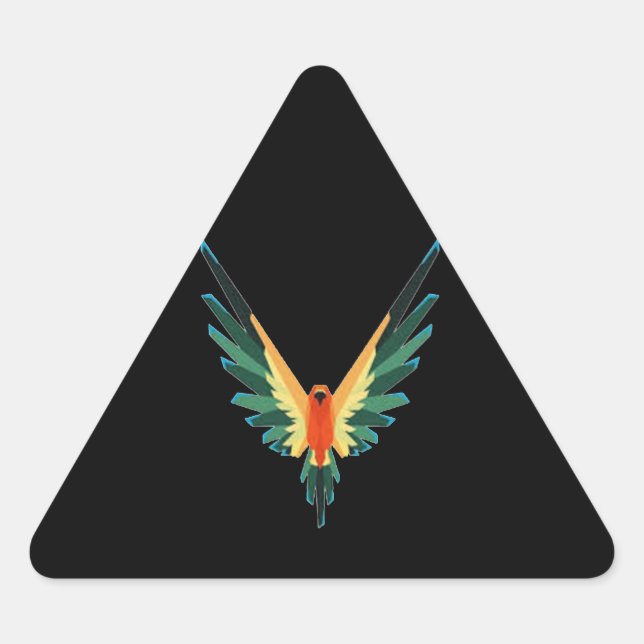 ADESIVO TRIANGULAR MAVERICK STICKERS! (Frente)