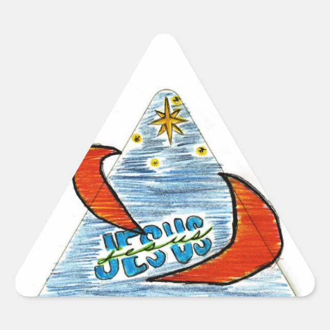 Adesivo Triangular Mehana: Vinheta Triangular (Frente)