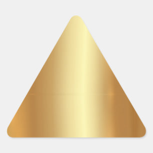 Adesivo Triangular Modelo vazio Seu Texto Personalizado Logotipo de C