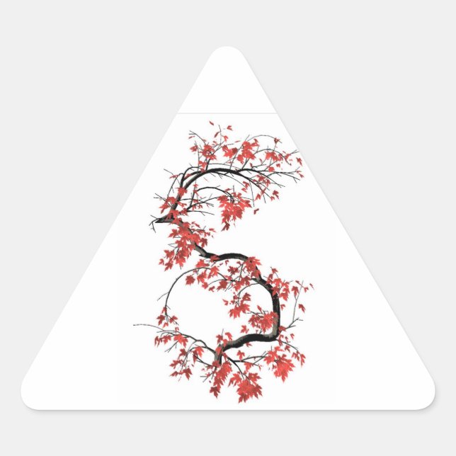 Adesivo Triangular monograma (Frente)